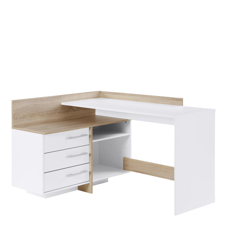 Brayden Studio Luray Corner Executive Desk Wayfair.co.uk